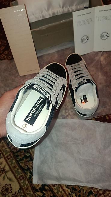 uzamax цена бишкек: Кроссовки, 37, Golden Goose, Новый, цвет - Черный, Самовывоз — 9