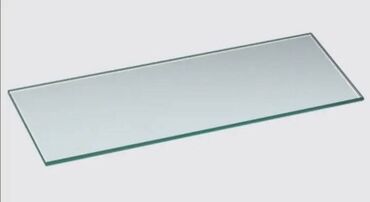мак х: Полка стеклянная, толщина 4 мм, кромка обработана 76 см х 27 см