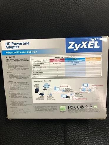 Modemi, ruteri i mrežni uređaji: ZyXEL HD Powerline Adapter – Starter Kit (PLA4201) - Mini Powerline — 2
