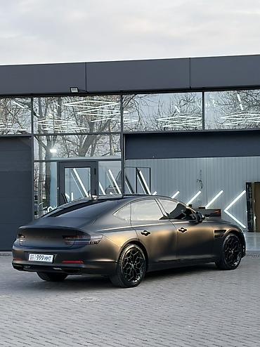 Другие автомобили: Представляем седан Genesis G80 в матовом черном цвете. Автомобиль — 2