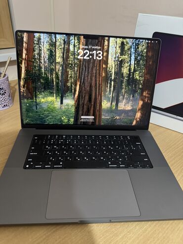 Ноутбуки: Ноутбук, Apple, 16 ГБ ОЗУ, Apple M1 Pro, 16 ", память SSD