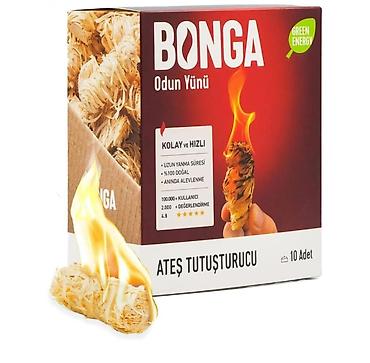 kamp evi: Bonga 10 pcs Bu məhsul, “Bonga Odun Yünü” adlı təbii odun — 1