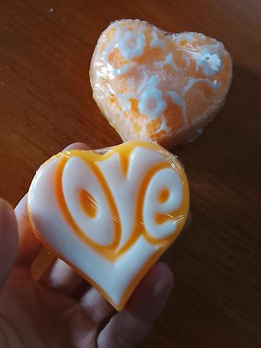Подарки и сувениры: Ажурное фигурное мыло «Сердце» - Ручная работа, форма в виде сердечка — 15