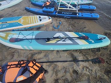 серфы: Надувная SUP‑доска ABYSUP 10’6” × 32” × 6” - Универсальная надувная — 3