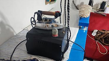 Peşəkar buxarlı ütü sistemi və ütüləmə masası - Sənaye tipli buxarlı
