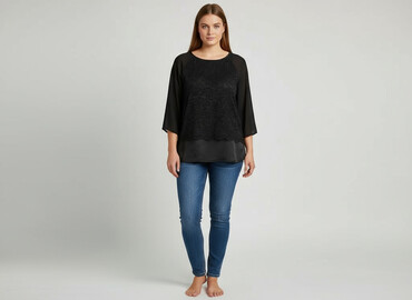 bluza azteckie wzory: Papaya, Жіноча блуза, розмір One size