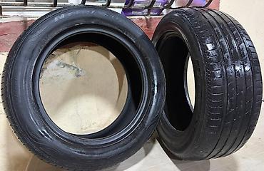 245 45 r18: İki ədəd avtomobil təkəri 50 manat Nexen 215/55/16 Model: Nexen — 2