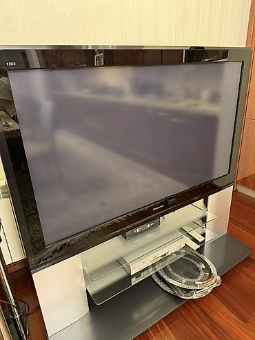 ucuz plazma tv: Panasonic plazma televizor + TV stendi - Marka/model: Panasonic — 1