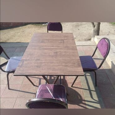 Bağ, çöl oturacaqları: Yeni, Sadə stul, Metal, Azərbaycan — 10