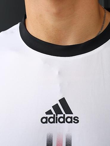 Футболки: Мужская футболка, S, Adidas, Новый, цвет - Голубой — 9
