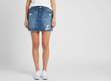 dżinsy z łańcuchem: Old Navy, Спідниця жіноча, розмір 2XS