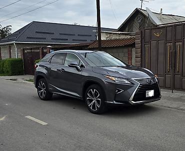 lexus cs: Lexus RX: 2017 г., 3.5 л, Автомат, Гибрид, Кроссовер — 3