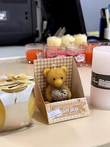 Декор и интерьер: Ароматическая свеча ручной работы Eddy Bear (soy wax) - Форма — 2