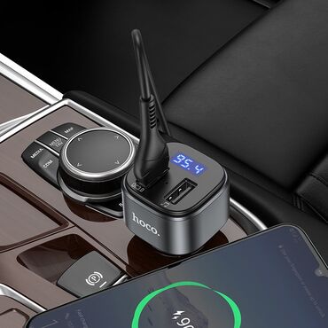 maşın telefonu: Bluetooth FM transmitter E67 istənilən səyahətinizi daha rahat edəcək