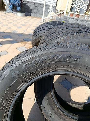 Шиналар: Шиналар 215 / 60 / R 16, Кыш, Жаңы, Комплект, Жеңил унаалар, Goform — 2