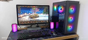 Настольные ПК и рабочие станции: Компьютер, ядер - 8, ОЗУ 16 ГБ, Игровой, Новый, Intel Core i5, AMD Radeon RX 580, HDD + SSD — 6