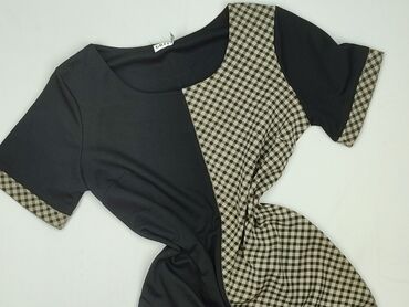 piękna sukienki midi: Greence, Women`s dress, size L