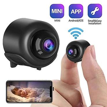 Mini Wi‑Fi kamera - Ultra‑kompakt ölçü: barmaq ucu böyüklüyündə
