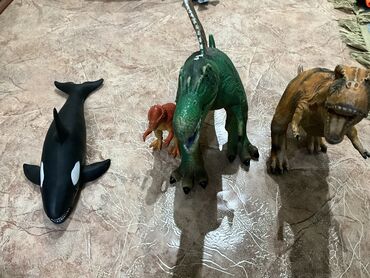 талас животные: Это спиназавр, терэкс, косатка и Диназавр. Стоимость 3500 сомов б/у