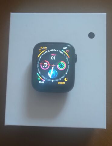 smart saat adapter: Б/у, Смарт часы, Сенсорный экран, цвет - Черный