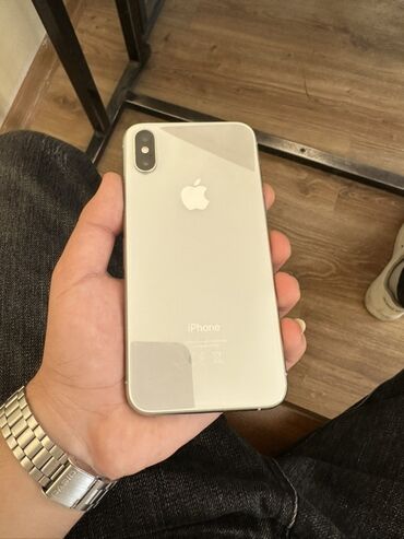 телефон fly nimbus 1: IPhone Xs, 64 ГБ, Серебристый, Face ID