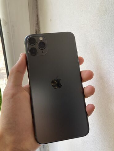 чехлы на redmi note 9: IPhone 11 Pro Max, Колдонулган, 64 ГБ, Alpine Green, Заряддоочу түзүлүш, Коргоочу айнек, Каптама, 74 %
