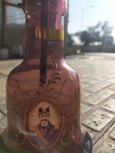 Qəlyan, vayp və aksesuarları: Nargilə – şərq üslubunda dekorativ detallar ilə - Korpus: Şüşə kolba — 3