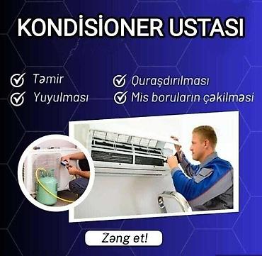 Təmir, Split kondisionerlər, Frion vurulması lalafo.az -da Təmir, Split kondisionerlər, Frion vurulması
