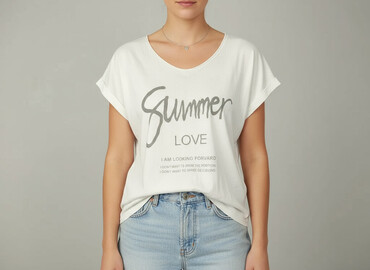44 t shirts: Summer, Women`s T-shirt, size S