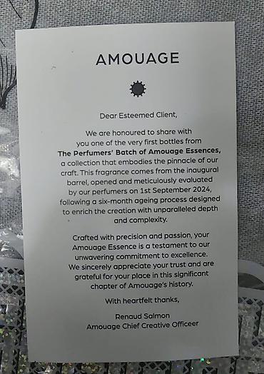 savaş parfum: Amouage Lustre ətri __ Qeyd edim ki, məhsulun orijinal qiyməti 475$ — 3