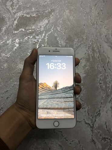 Apple iPhone: IPhone 8 Plus, 256 GB, Qızılı, Zəmanət, Barmaq izi