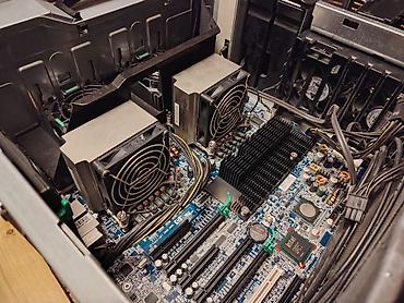 ofis komputeri: Bilənlər bilir nece canavardi Dizayn gaming office PC HP Z800 — 4