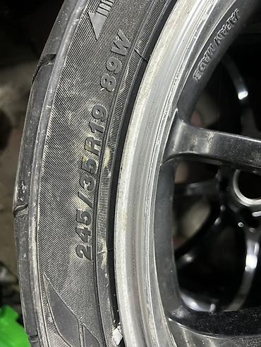 Диски: Диски R 19 Advan Racing, Комплект, отверстий - 5, Б/у — 8