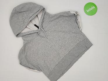szara bluza pull and bear: Fishbone, Bluza z kapturem damska, rozmiar S — 2