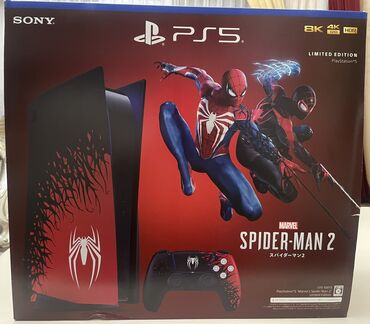 sony playstation 3 прошитая: PS5 Spider Man 2 limited edition, новая, запечатанная