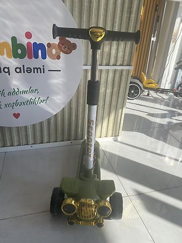 velosiped yeni: Uşaq skuterləri – avtomobil dizaynlı - 3 təkərli sabit konstruksiya — 3