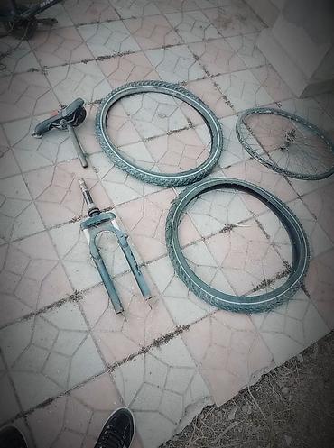 velosiped idman: Salam alekum bu velosiped satılır ölü xana kimi təkər lər təzə qabağ — 3