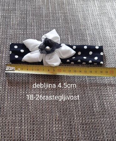 Aksesoari za kosu: Gumica za kosu, Handmade, bоја - Šareno — 4