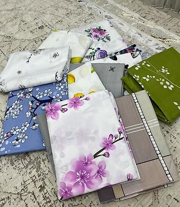 bed sheets: Постельное бельё 1спалка 350сом 2 спалка 450сом (комплект) - — 2