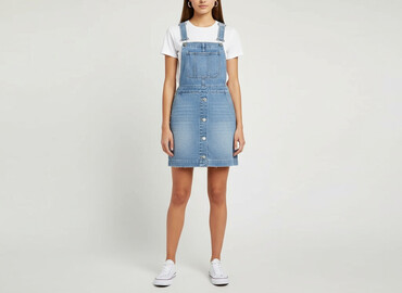 sukienki jeansowa hm: H&M, Sukienka damska, rozmiar S