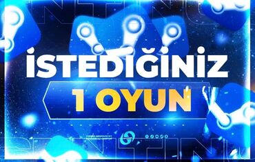 PS5 (Sony PlayStation 5): ✅ STEAM İSTEDİĞİNİZ 1 OYUN + GARANTİ ✅ Əlaqə Nömrəmizə Yazın!!! ✅