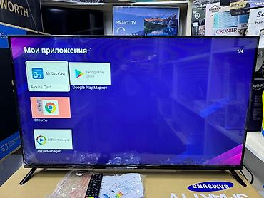 Телевизоры: Телевизор samsung 43Q80 smart Android tv с интернетом youtube, 110 см — 25