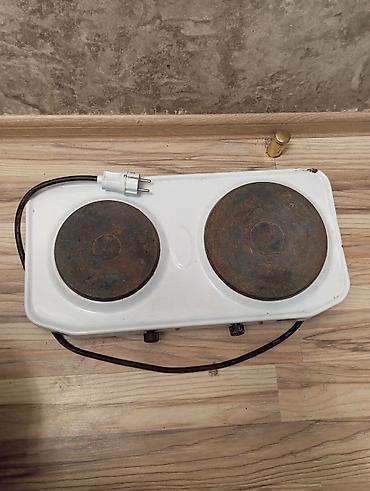 elekt: İki gözlü elektrik sobası (portable/plitə) - 220V şəbəkəyə qoşulan — 2