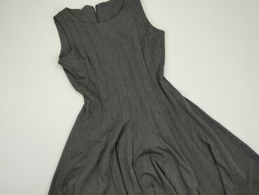 granatowa spódnice rozkloszowane midi: Dress, S (EU 36), condition - Good