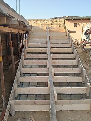 aluminium qapi pencere: Beton pilləkənlərin layihələndirilməsi və yerində tökülməsi xidməti - — 3