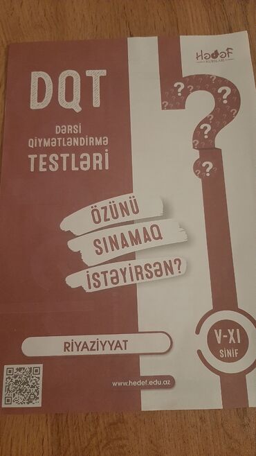 riyaziyyat 11 ci sinif derslik pdf yukle: Məhsul: DQT – Dərsi Qiymətləndirmə Testləri (Riyaziyyat)