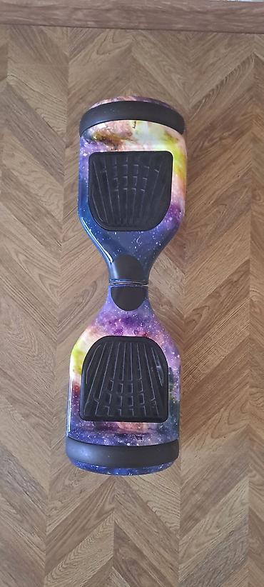 Электротранспорт: Elektrik hoverboard (gyroskuter) – kosmos dizaynlı korpus və LED — 6