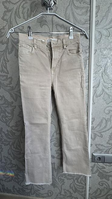 джинсы манго: Джинсы MNG (Mango) Размер 34, XS - Цвет: светло‑бежевый/песочный - — 2