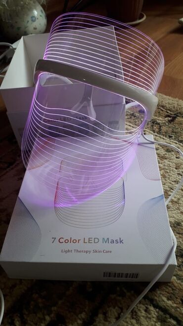 полнолицевая маска: Новая led маска 7 спектров света. От морщин, пигментации, акне.В