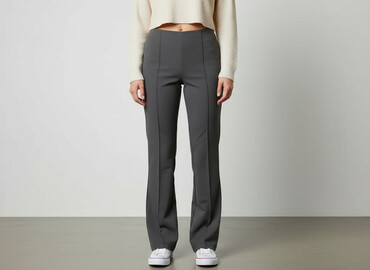 pomaranczowe spodnie sinsay: Sinsay, Material trousers for women, size L